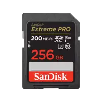 SanDisk Extreme PRO 256GB SDXC UHS-I Class 10 Memory Card