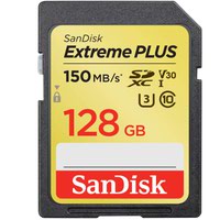 SanDisk 128GB Extreme PLUS Class 10 Memory Card
