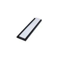 Beaverswood Magnetic PVC Label Holder (Clear) With White Card For Shelving and Racking H20mmxW80mm (Pack 100) - ML28X