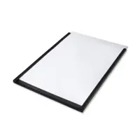 Beaverswood Magnetic PVC Label Holder (Clear) With White Card For Shelving and Racking H70mmxW100mm (Pack 100) - ML710