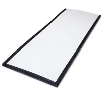 Beaverswood Magnetic PVC Label Holder (Clear) With White Card For Shelving and Racking H80mmxW200mm (Pack 50) - ML820
