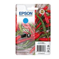 Epson Chillies 503 Cyan Standard Capacity Ink Cartridge 3.3 - C13T09Q24010