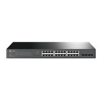 TP Link JetStream 28 Port Gigabit Smart Switch with 24 PoE Plus Ports