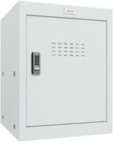 Phoenix CL Series Size 2 Cube Locker in Light Grey with Electronic Lock CL0544GGE