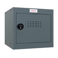 Phoenix CL Series Size 1 Cube Locker in Antracite Grey with Combination Lock CL0344AAC
