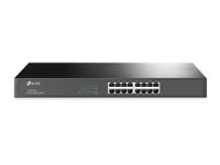TP-Link TL-SG1016 Unmanaged Gigabit Ethernet (10/100/1000) 1U Network Switch