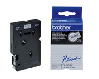 Brother Black On Clear PTouch Ribbon 9mm x 7.7m - TCM91