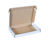 LSM Letter Box 160 x 110 x 20mm Size A6 White (Pack 50) - PIP01