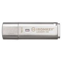 Kingston Technology IronKey Locker Plus 50 16GB USB Type-A 3.2 Gen 1 Flash Drive Silver