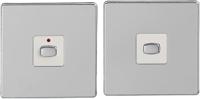 EnerGenie MiHome Smart Polished Chrome 1 Gang Light Switch