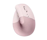 Logitech Lift 4000 DPI Vertical Ergonomic Mouse Rose Pink