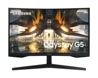 Samsung Odyssey G55A 32 Inch 2560 x 1440 Pixels Quad HD VA Panel HDMI DisplayPort Curved Gaming Monitor