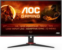 AOC G2 Q27G2E 27 Inch 2560 x 1440 Pixels Quad HD VA Panel HDMI DisplayPort Gaming Monitor