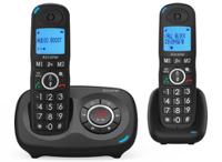 Cordless telephone with answer phone and call block - duo phone