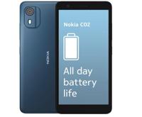 Nokia C02 5.45 Inch Dual SIM 2GB RAM 32GB Storage Android 12 Go Edition Mobile Phone Cyan