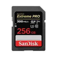 SanDisk Extreme PRO 256GB UHS-II Class 10 SD Card