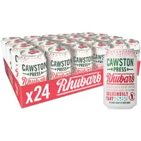 Cawston Press Sparkling Rhubarb Can 24 x 330ml - CANS102