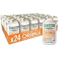 Cawston Press Sparkling Orange Can 24 x 330ml - CANS113