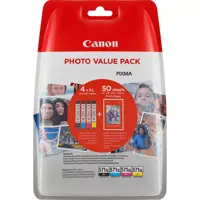 Canon PG560/CL561 CMYK High Yield Ink Cartridge  12.2ml + 14.3ml - 3712C008