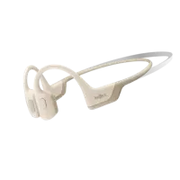 Shokz OpenRun Pro Mini Beige Bone Conduction Bluetooth NeckBand Headset