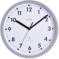 Acctim Nardo Radio Controlled Wall Clock 200mm Diameter Mist - 74667