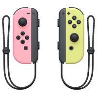 Nintendo Joy-Con Pair Pastel Pink and Pastel Yellow Gaming Controllers