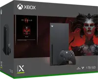 Xbox Series X Black 1TB and Diablo IV Premium Edition Bundle