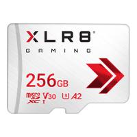 PNY XLR8 256GB MicroSDXC UHS-I Class 10 U3 V30 Gaming Memory Card