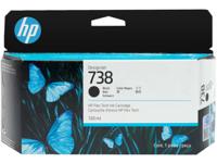 HP No 738 Black Standard Capacity Ink Cartridge 130ml - 498N4A
