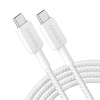 Anker 322 1.8m White Braided USB-C to USB-C Cable