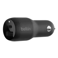 Belkin BoostCharge USB-C PD and USB-A Dual Car Charger with PPS 37W