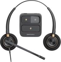 HP Poly EncorePro HW520 Wired Quick Disconnect Noise-Cancelling Monaural Headset