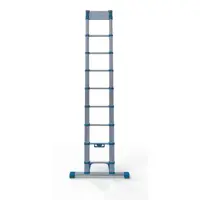 Slingsby 3.8m Aluminium Telescopic Ladders With Stablisher 150Kg Capacity W500 x D100 x H880mm (Closed Dimensions) - 425546