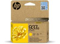 HP 937e EvoMore Yellow Ink Cartridge - 4S6W8NE