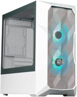 Cooler Master TD300 Mesh Mini Tower Tempered Glass White MATX PC Case