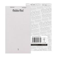 Pukka Pads Restaurant Pad NCR Duplicate Numbered Pages 76mm x 140mm White (Pack 5) - 7073-RES