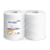 Lucart Easy Jumbo Toilet Roll 1 Ply (2.25” core) 640m x 6 rolls