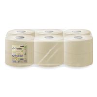 Lucart EcoNatural Mini Jumbo Toilet Roll (2.25” core) 180m x 12 rolls