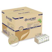 Lucart EcoNatural Interfold Dispenser Napkins (LOGO) 2Ply 24x16cm x 6000
