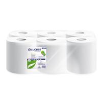 Lucart Eco Centrefeed Roll White 2Ply Food Safe 150m x 6 rolls