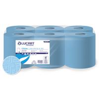 Lucart L-One Mini Strong Centrefeed Roll Blue 350 sheets 122m x 6 rolls