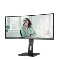 AOC P3 34 Inch 3440 x 1440 Pixels Ultra Wide Quad HD VA Panel HDMI DisplayPort USB-C Gaming Monitor