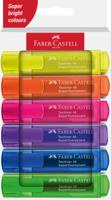 Faber-Castell Highlighter Textliner 46 Assorted Colours (Pack 6) - 254646