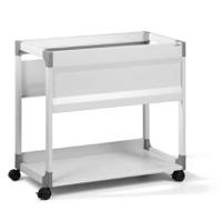 Durable Premium Steel Suspension File Trolley A4 Grey - 378410