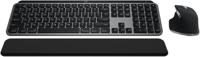 Logitech MX Keys S Combo for Mac Wireless + Bluetooth QWERTY UK Space Grey Keyboard and 8000 DPI Mouse