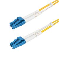 StarTech.com 15m Single Mode OS2 LC LC Duplex LSOH Fibre Optic Patch Cable