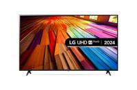 LG UT80 2024 55 Inch 3840 x 2160 Pixels 4K Ultra HD HDR Bluetooth HDMI USB Smart TV