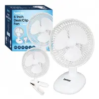 Status 6inch 2in1 Clip/Desk Fan