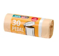 Safewrap White Peddle Bin Liners Size C 15 Litre Pack 30's