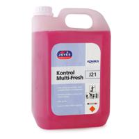 Jeyes J21 Kontrol Multi Fresh Cleaner 5L x 2 Pack - Industrial Grade Disinfectant for Multi-Purpose Cleaning & Odor Control